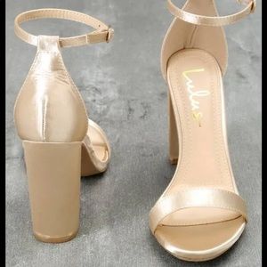 Champange heels